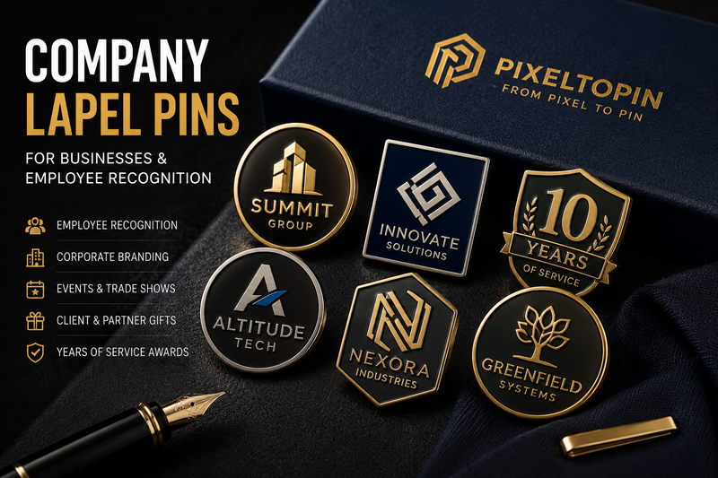 Company Lapel Pins: Complete Guide for Businesses & Employee Recognition (2026 Manufacturing Guide)