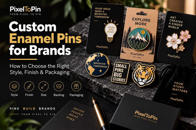 How to Choose Custom Enamel Pins for Your Brand