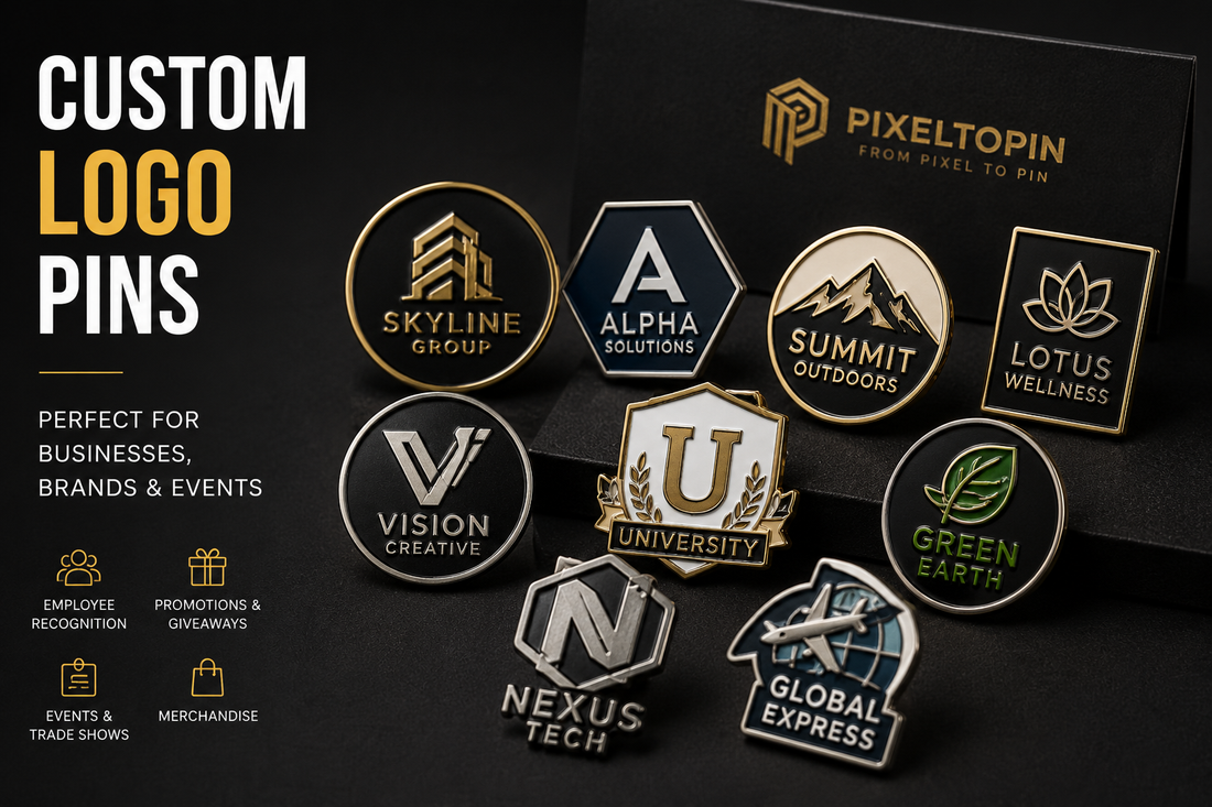 Custom Logo Pins: Complete Guide to Designing Enamel Pins (2026)