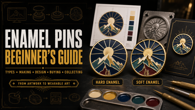 Discover the Artistic World of Enamel Pins: A Beginner's Guide