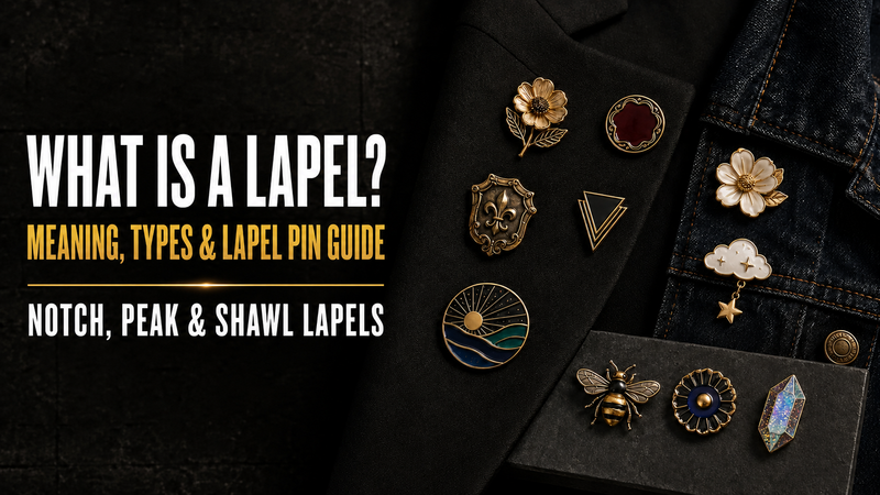 What Is a Lapel? Meaning, Types & Custom Lapel Pin Guide