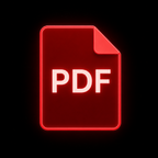 PDF vector artwork file for custom metal products