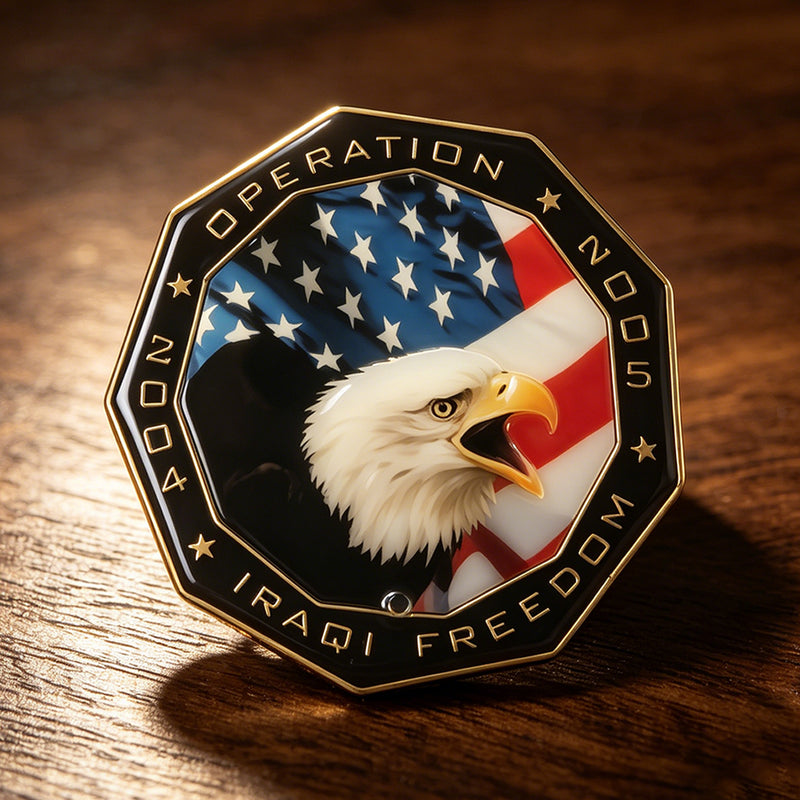 Custom Shaped Challenge Coins