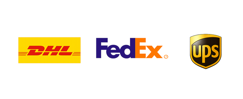 Worldwide shipping with DHL FedEx UPS