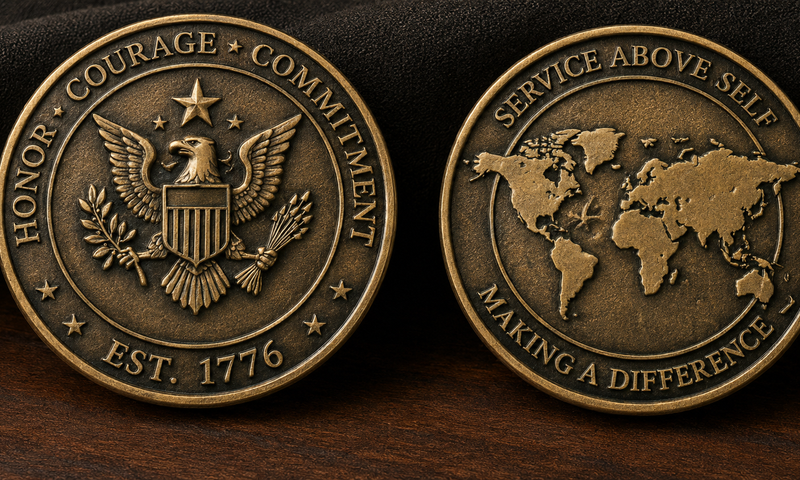 Building a Detailed Commemorative Coin